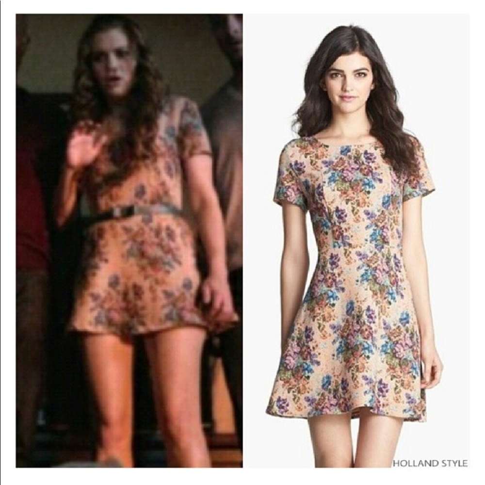 FOUND Collective Concepts tapestry floral dress - Picture 1 of 3